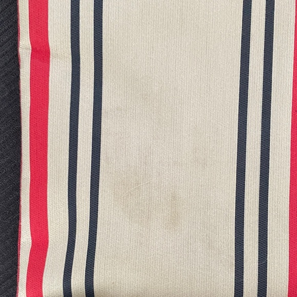 Kate Spade Red Black and Cream Striped Bag - Picture 7 of 7